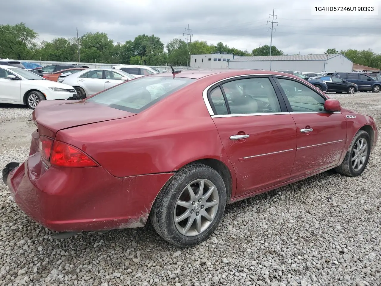 2006 Buick Lucerne Cxl VIN: 1G4HD57246U190393 Lot: 56747045