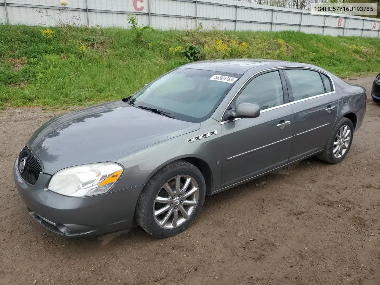 2006 Buick Lucerne Cxs VIN: 1G4HE57Y16U193785 Lot: 56806765