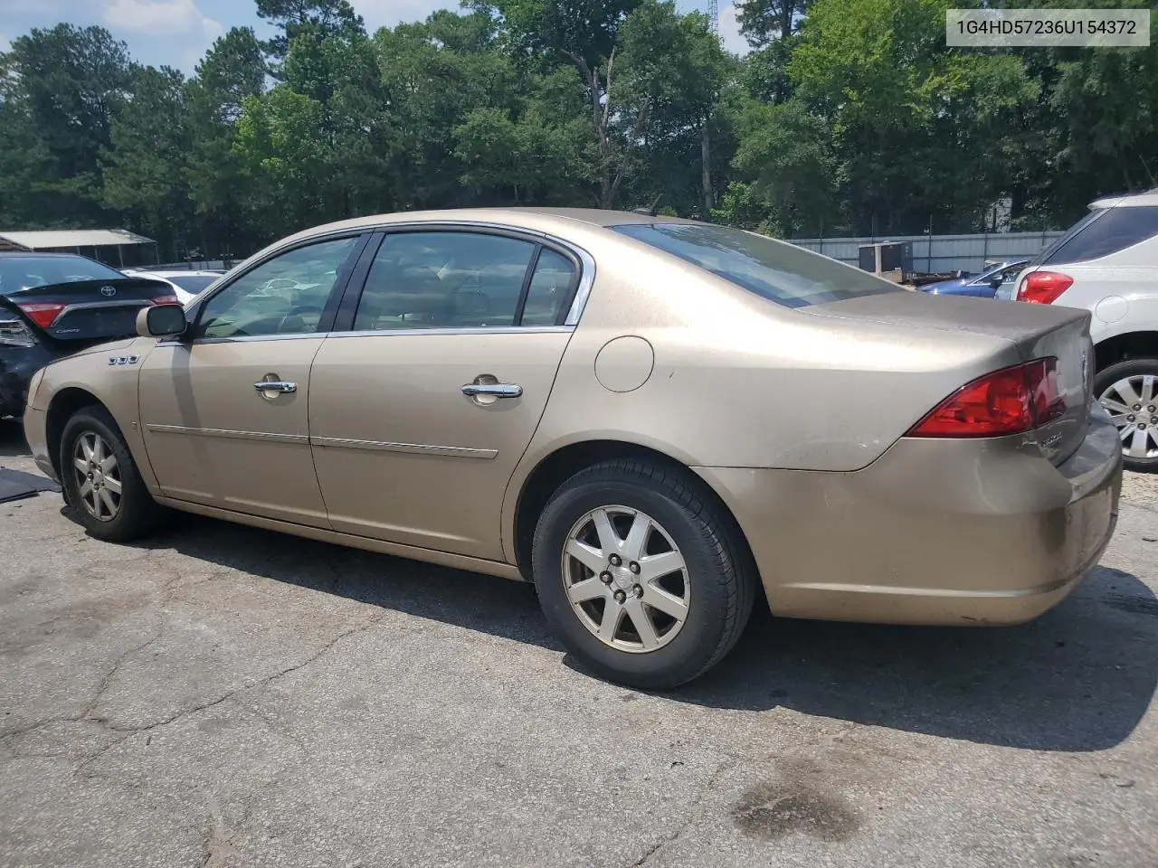 2006 Buick Lucerne Cxl VIN: 1G4HD57236U154372 Lot: 60787715