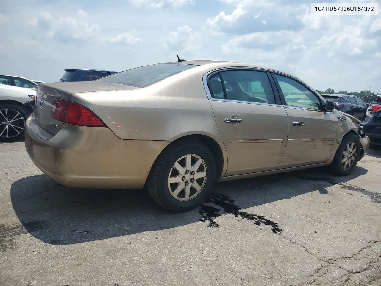 2006 Buick Lucerne Cxl VIN: 1G4HD57236U154372 Lot: 60787715