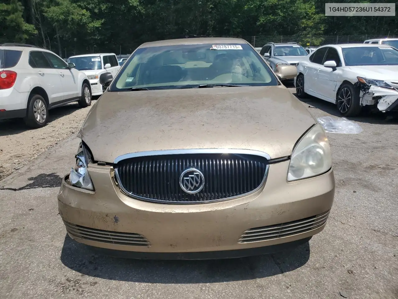 2006 Buick Lucerne Cxl VIN: 1G4HD57236U154372 Lot: 60787715