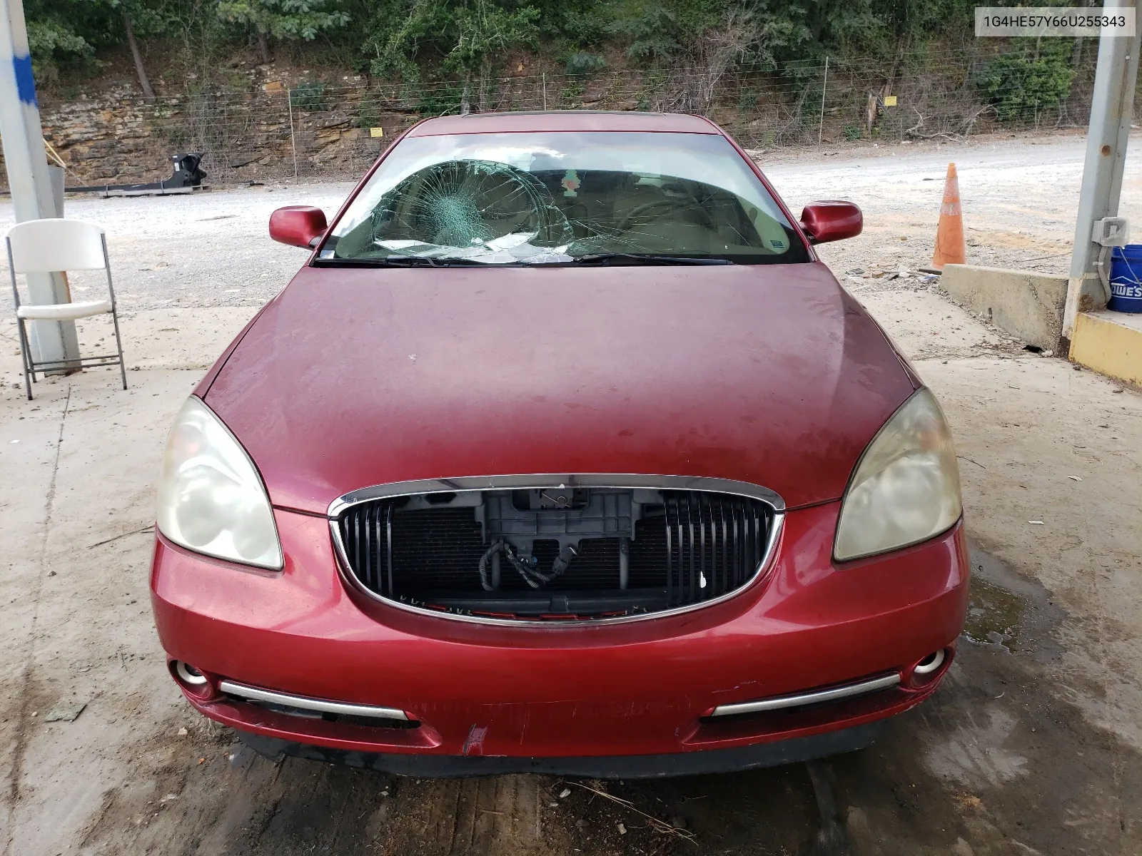 2006 Buick Lucerne Cxs VIN: 1G4HE57Y66U255343 Lot: 60971344