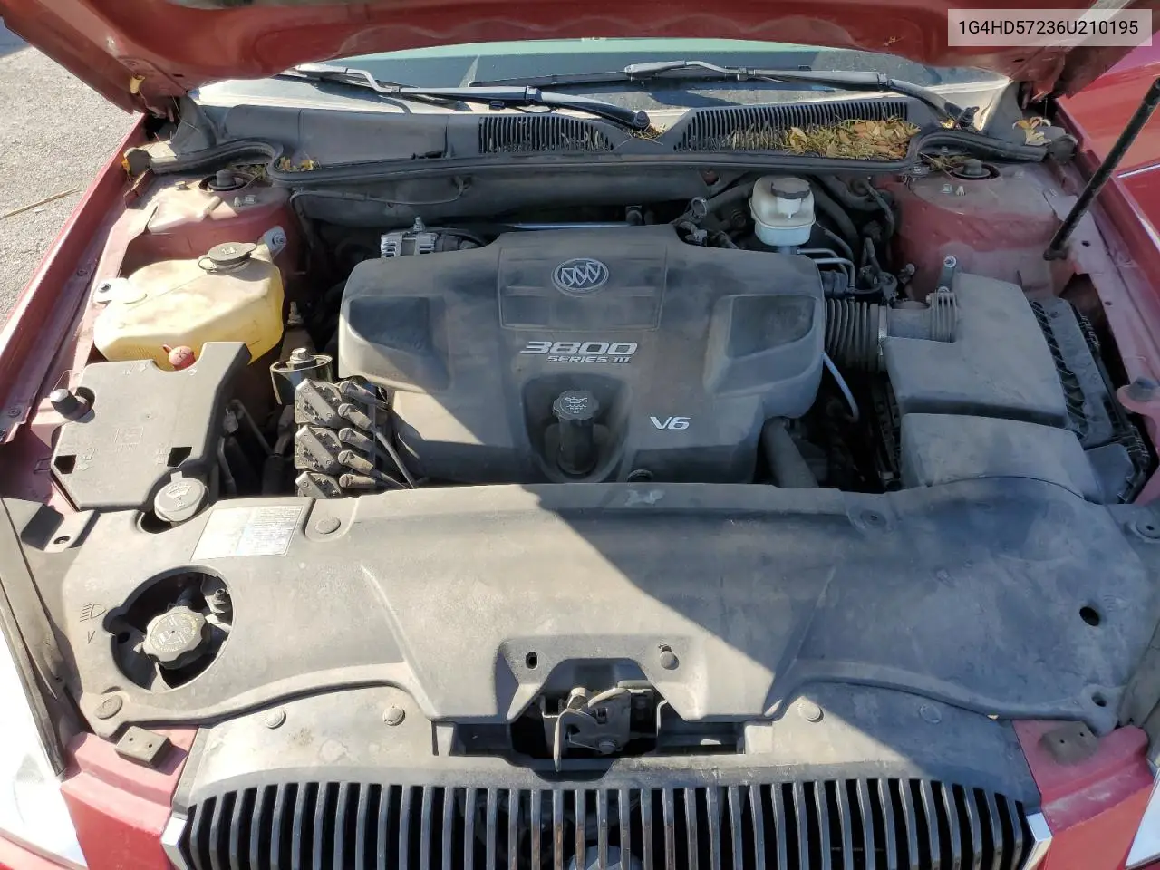 2006 Buick Lucerne Cxl VIN: 1G4HD57236U210195 Lot: 61963795