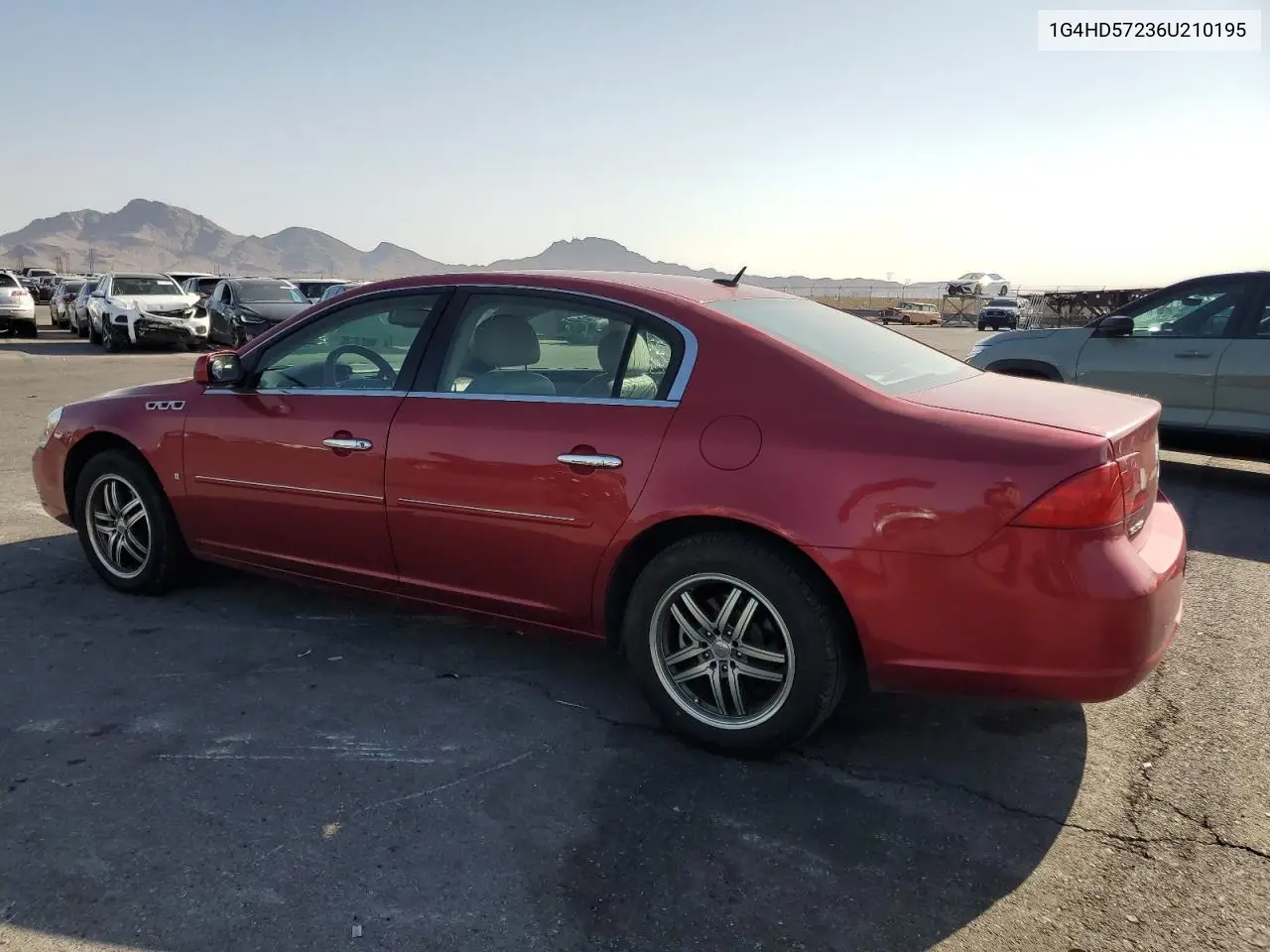 2006 Buick Lucerne Cxl VIN: 1G4HD57236U210195 Lot: 61963795