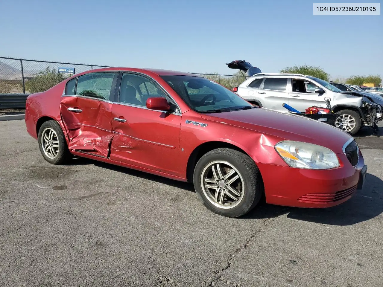 2006 Buick Lucerne Cxl VIN: 1G4HD57236U210195 Lot: 61963795