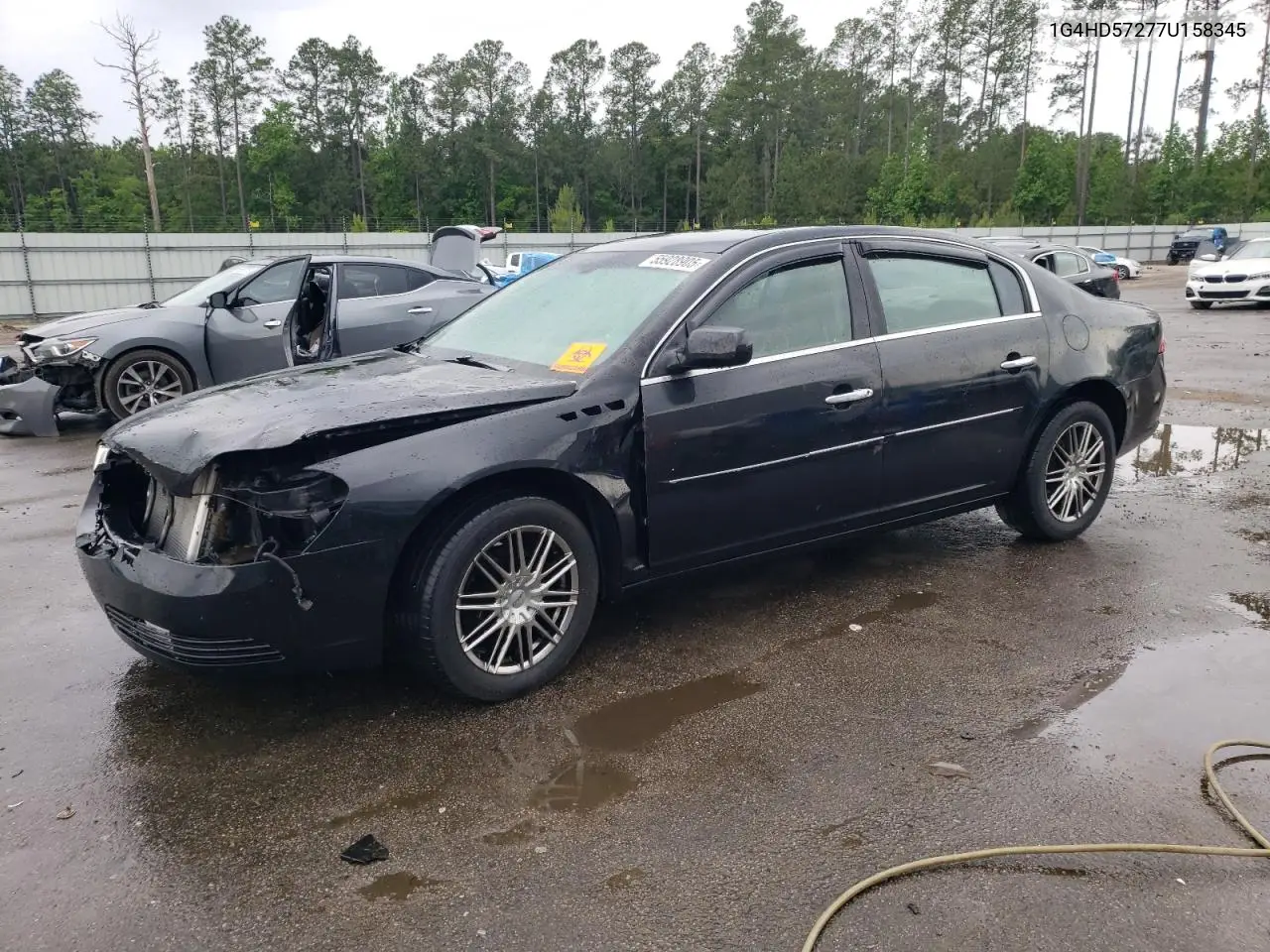 2007 Buick Lucerne Cxl VIN: 1G4HD57277U158345 Lot: 55928905