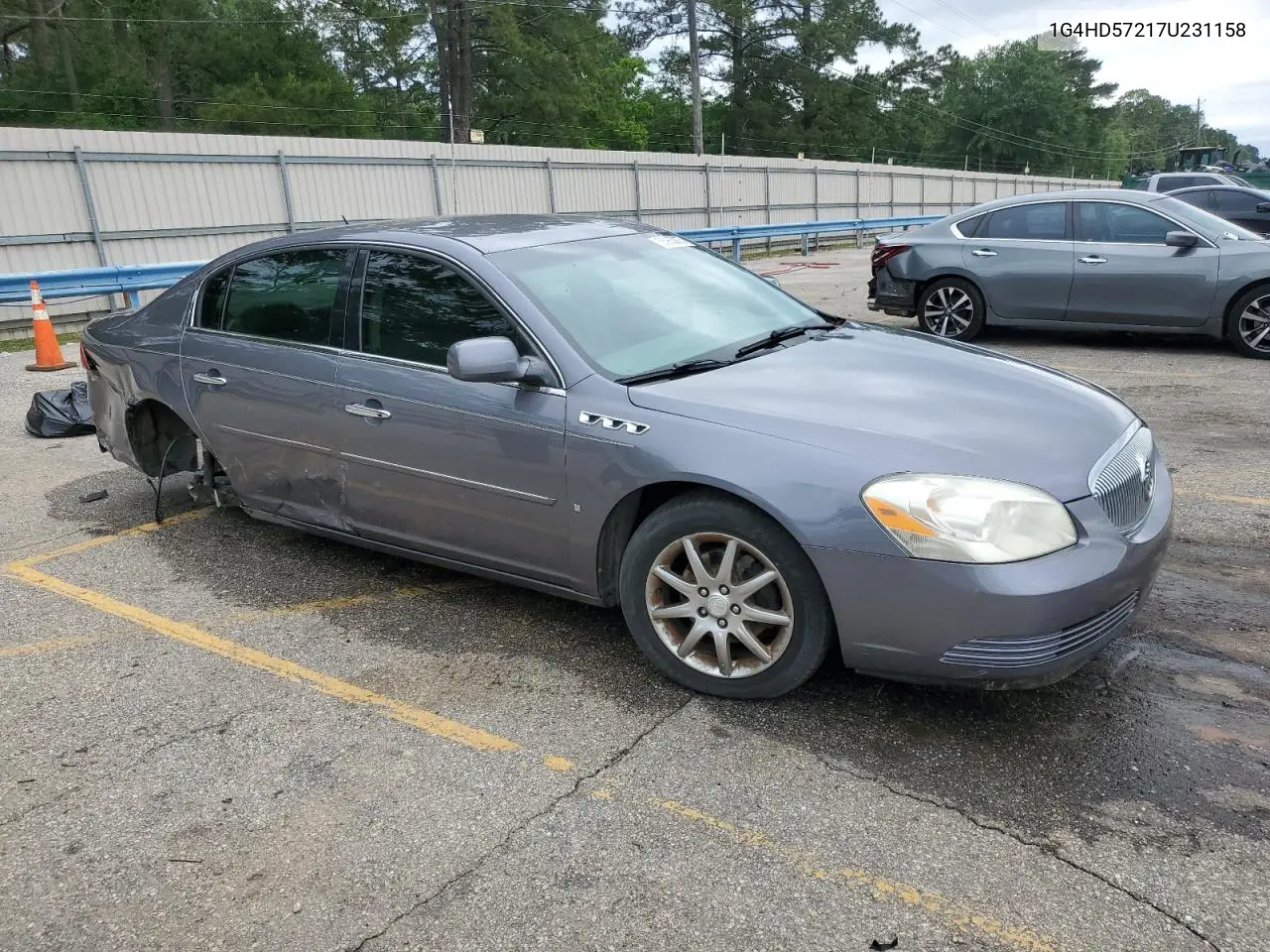 2007 Buick Lucerne Cxl VIN: 1G4HD57217U231158 Lot: 55963075