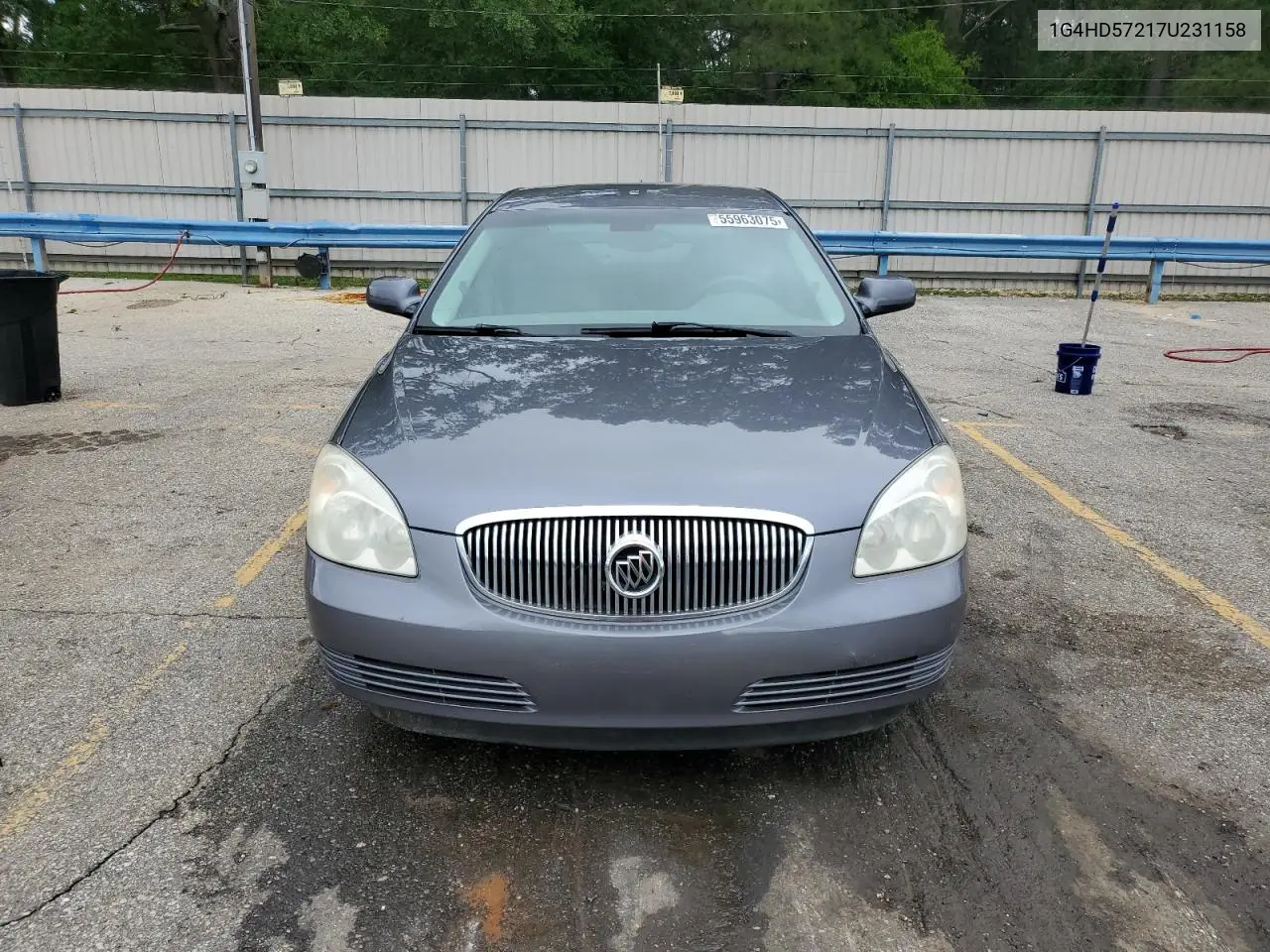 2007 Buick Lucerne Cxl VIN: 1G4HD57217U231158 Lot: 55963075