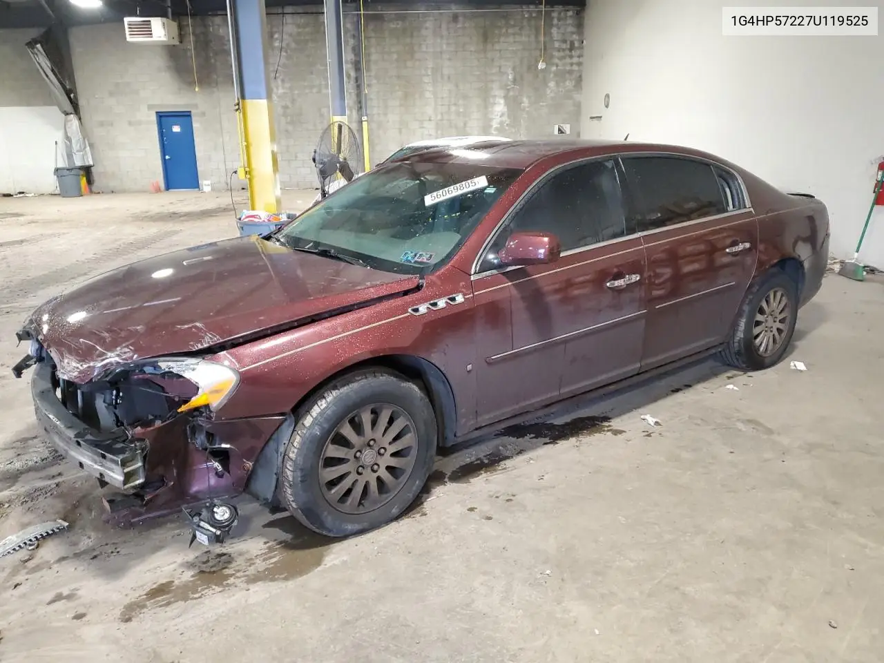 2007 Buick Lucerne Cx VIN: 1G4HP57227U119525 Lot: 56069805