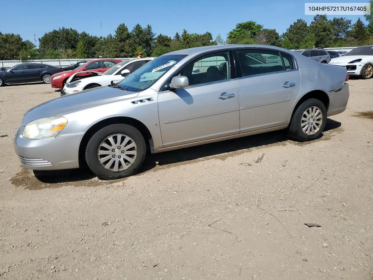2007 Buick Lucerne Cx VIN: 1G4HP57217U167405 Lot: 56363755