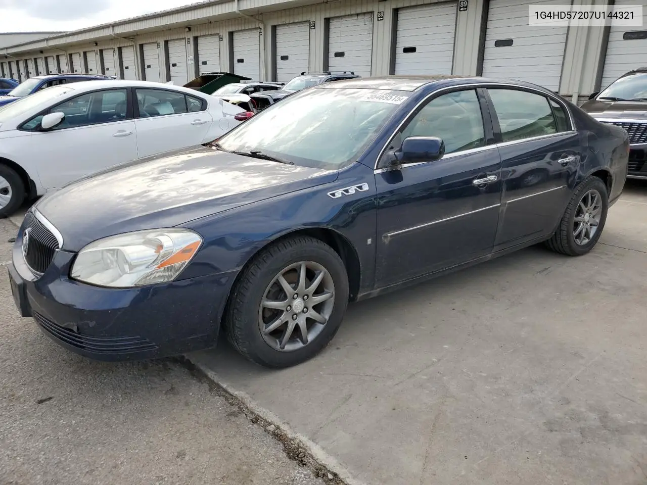 2007 Buick Lucerne Cxl VIN: 1G4HD57207U144321 Lot: 56469515