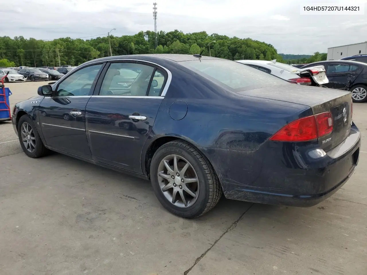 2007 Buick Lucerne Cxl VIN: 1G4HD57207U144321 Lot: 56469515