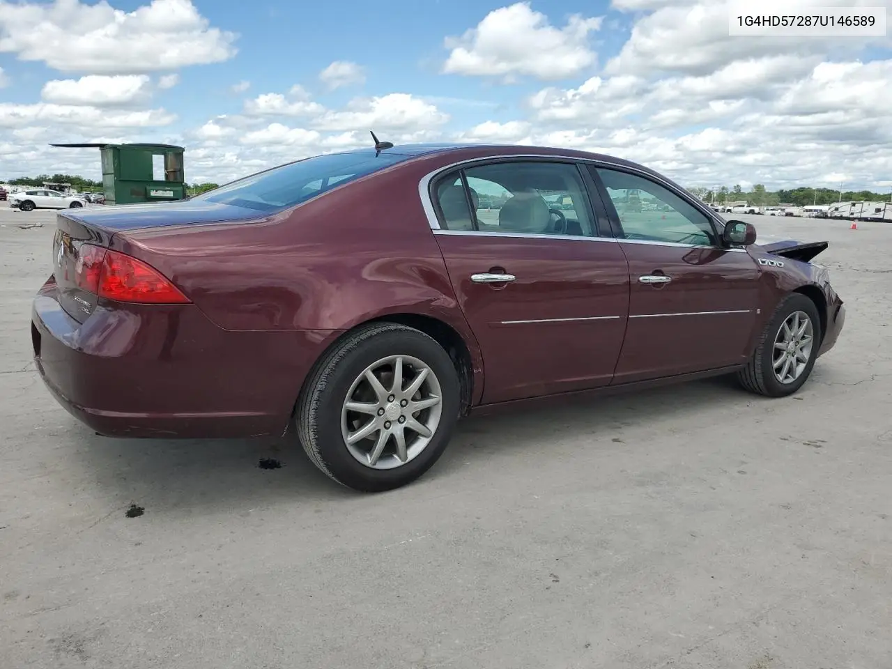 2007 Buick Lucerne Cxl VIN: 1G4HD57287U146589 Lot: 56482365