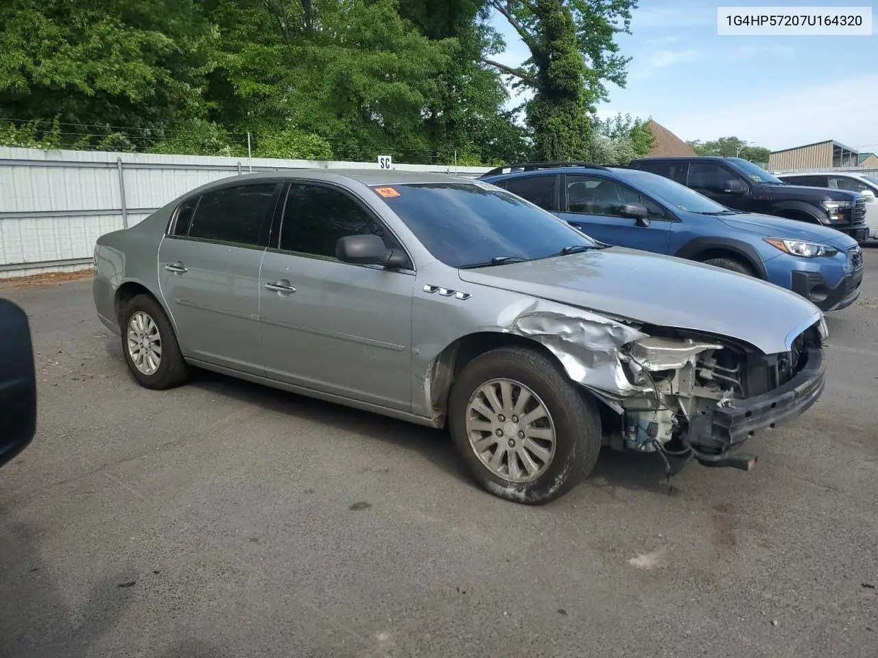 2007 Buick Lucerne Cx VIN: 1G4HP57207U164320 Lot: 56510825