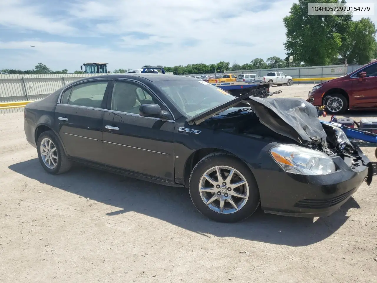 2007 Buick Lucerne Cxl VIN: 1G4HD57297U154779 Lot: 56706745