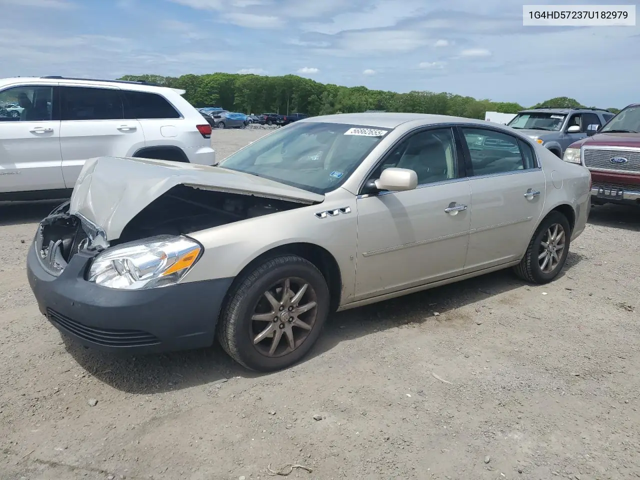 2007 Buick Lucerne Cxl VIN: 1G4HD57237U182979 Lot: 56862655