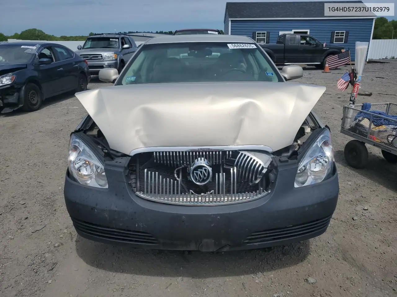 2007 Buick Lucerne Cxl VIN: 1G4HD57237U182979 Lot: 56862655