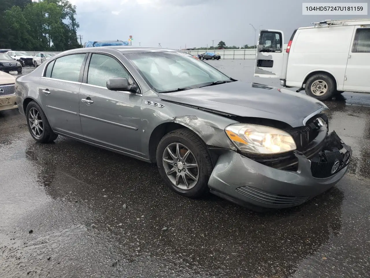 2007 Buick Lucerne Cxl VIN: 1G4HD57247U181159 Lot: 56969895