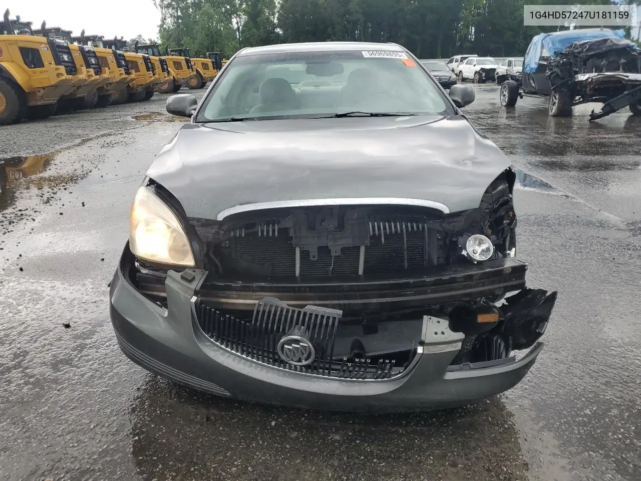 2007 Buick Lucerne Cxl VIN: 1G4HD57247U181159 Lot: 56969895