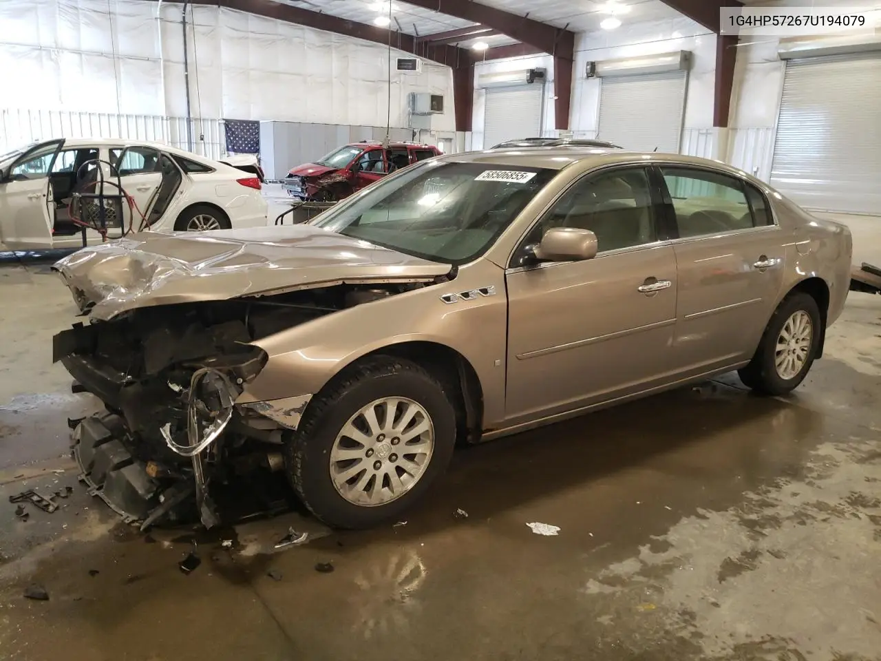 2007 Buick Lucerne Cx VIN: 1G4HP57267U194079 Lot: 58506855