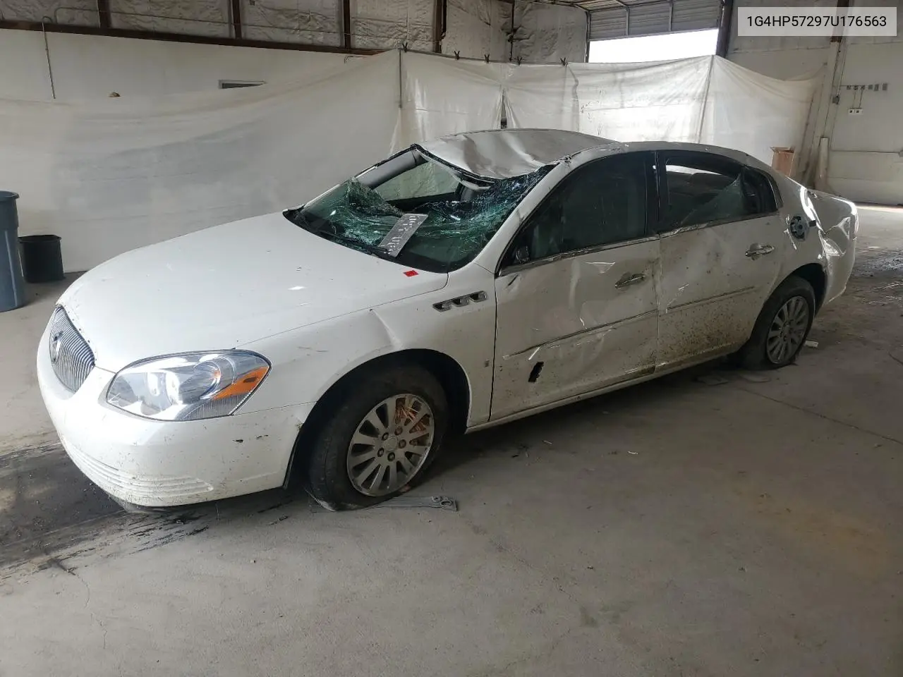 2007 Buick Lucerne Cx VIN: 1G4HP57297U176563 Lot: 60644405