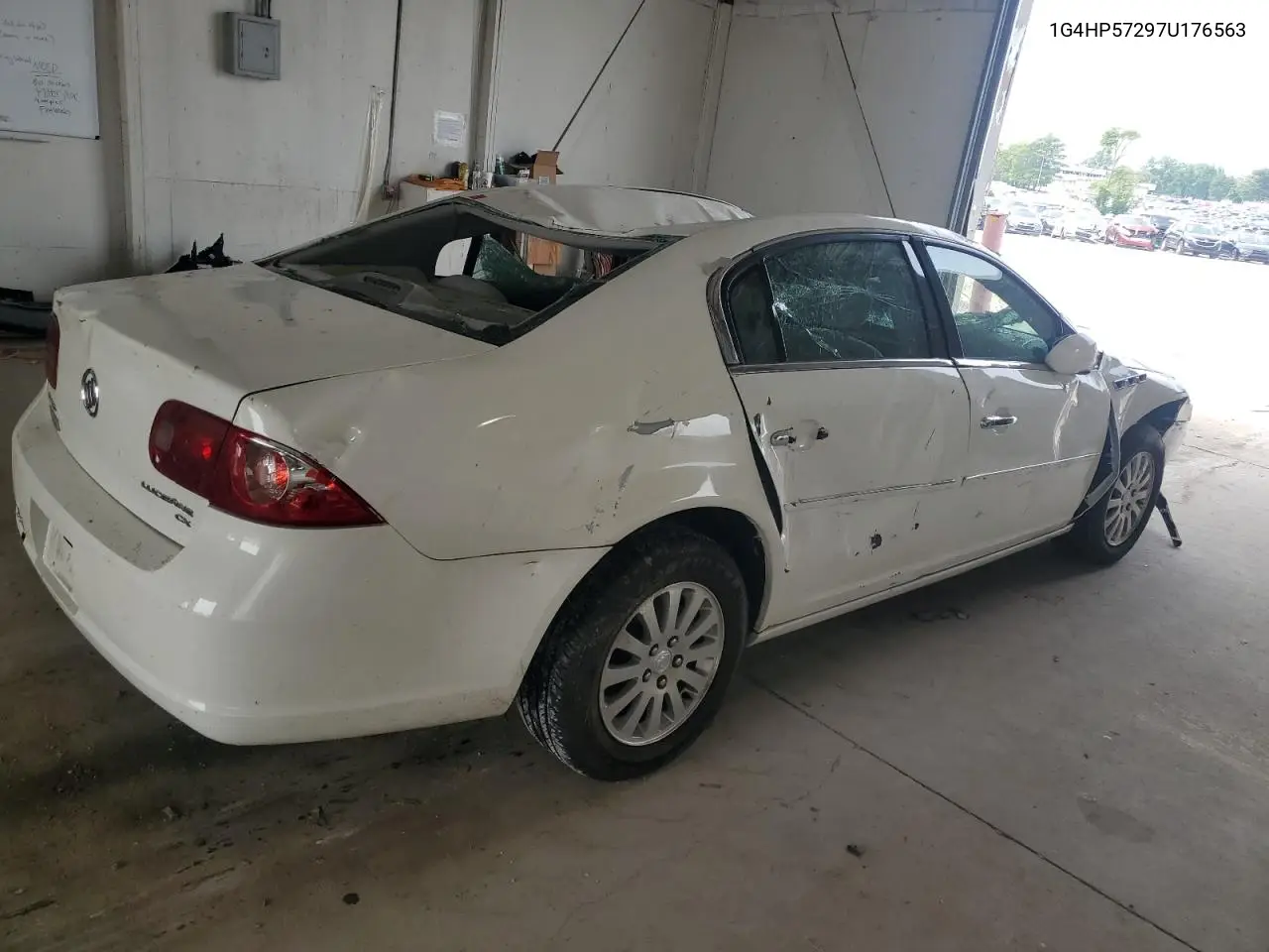 2007 Buick Lucerne Cx VIN: 1G4HP57297U176563 Lot: 60644405