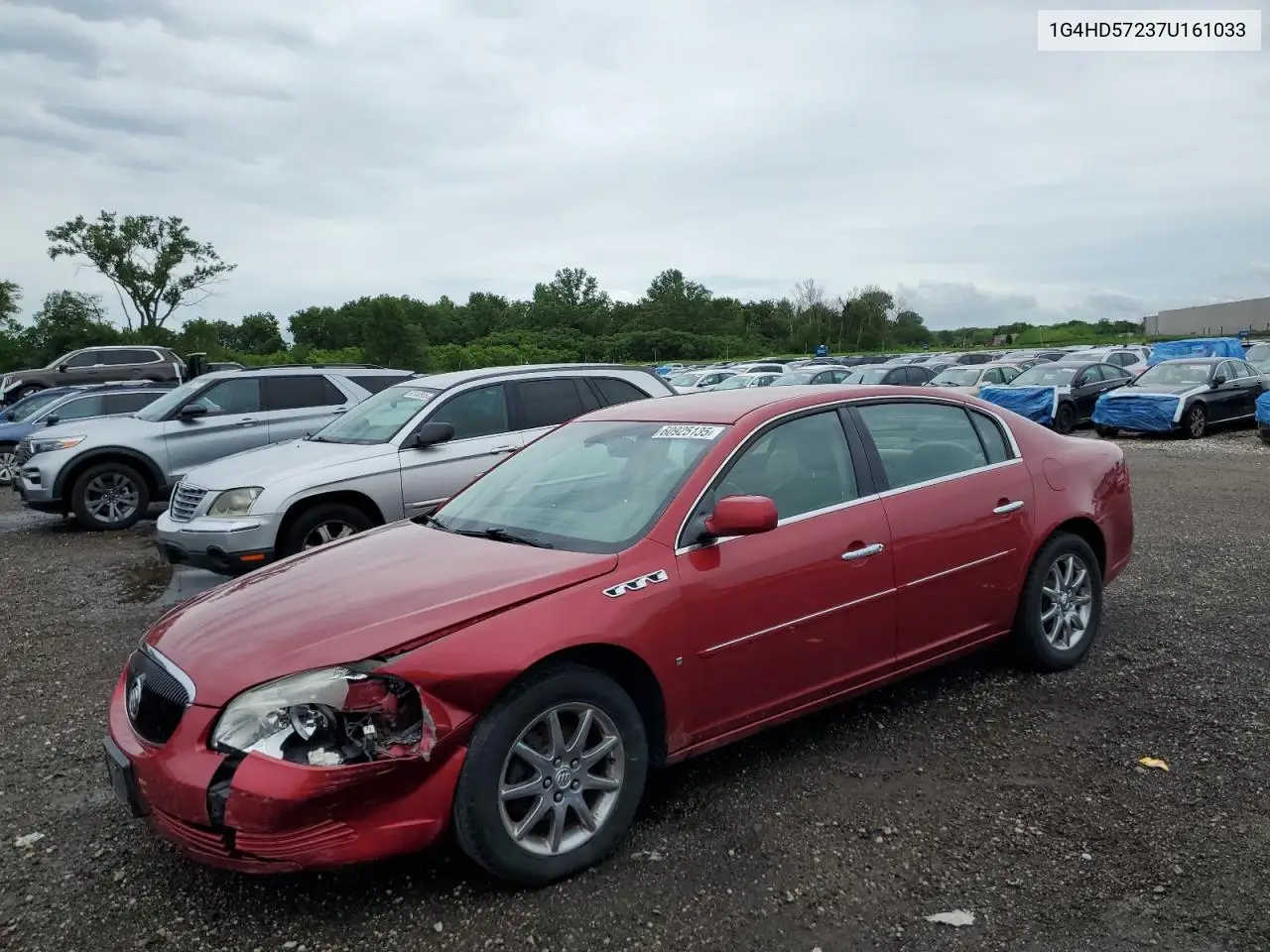 2007 Buick Lucerne Cxl VIN: 1G4HD57237U161033 Lot: 60925135