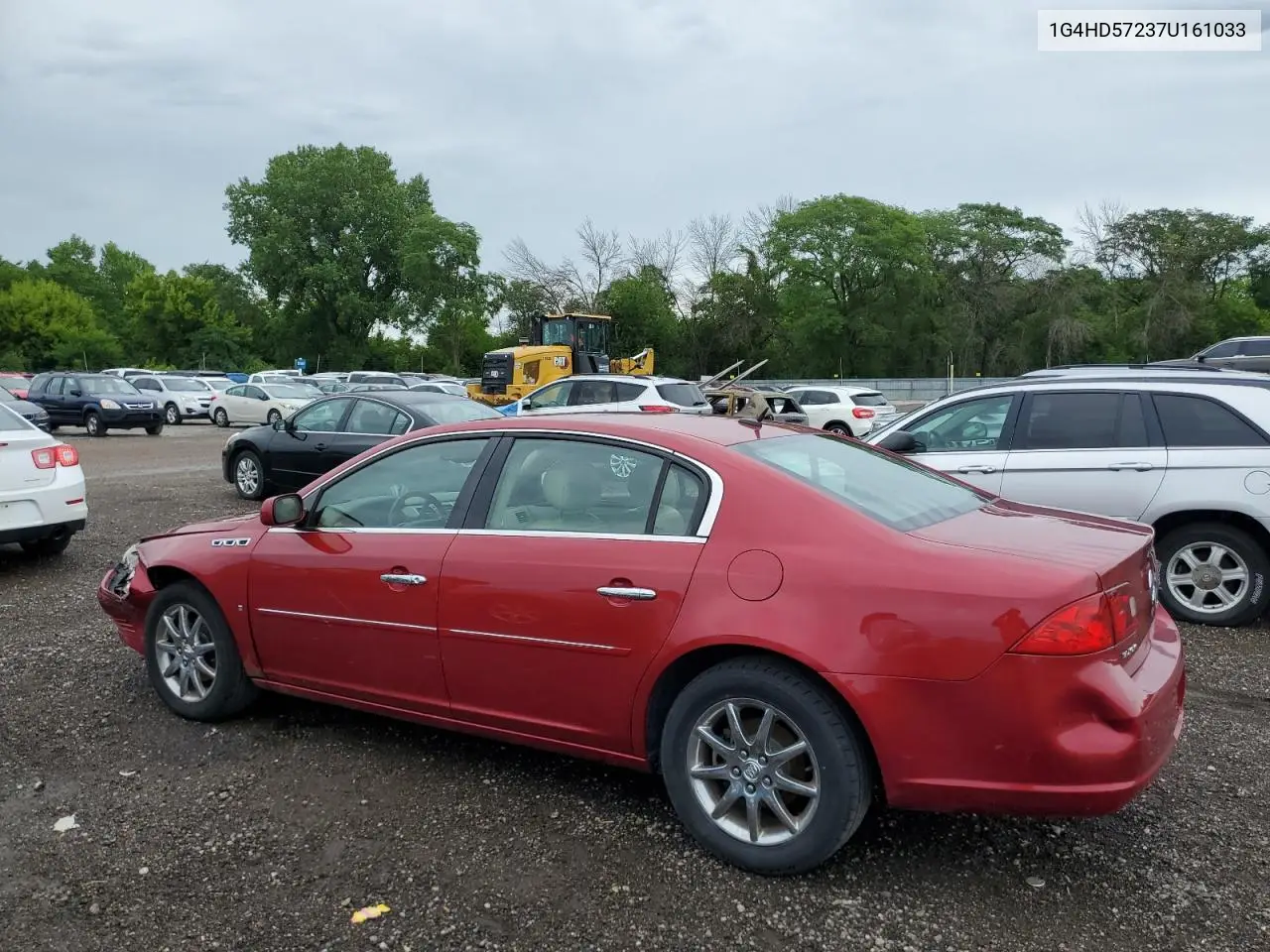 2007 Buick Lucerne Cxl VIN: 1G4HD57237U161033 Lot: 60925135