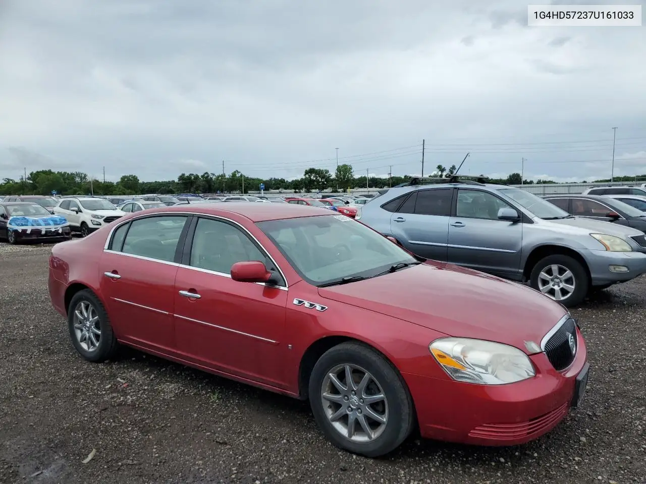 2007 Buick Lucerne Cxl VIN: 1G4HD57237U161033 Lot: 60925135