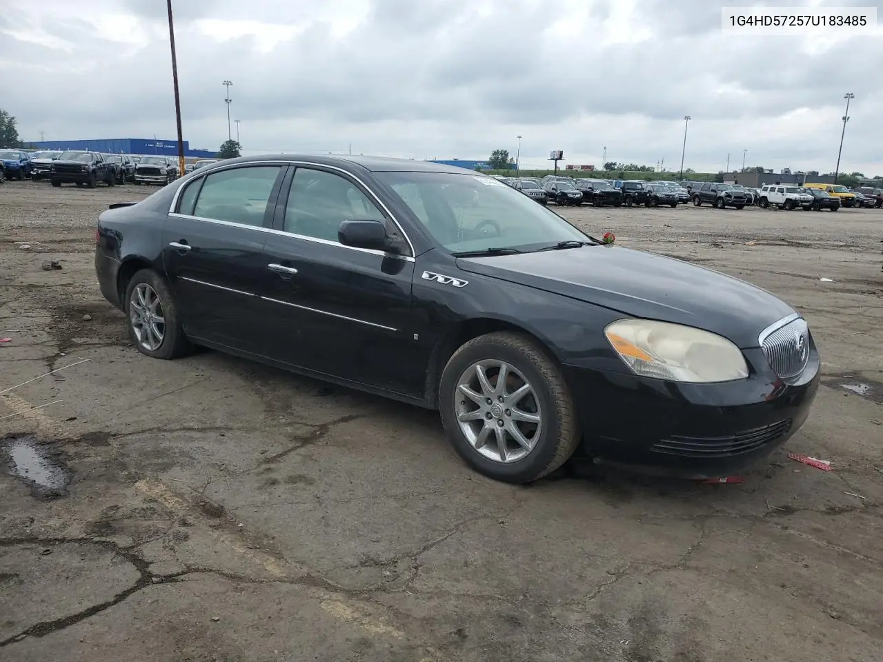 2007 Buick Lucerne Cxl VIN: 1G4HD57257U183485 Lot: 61246035