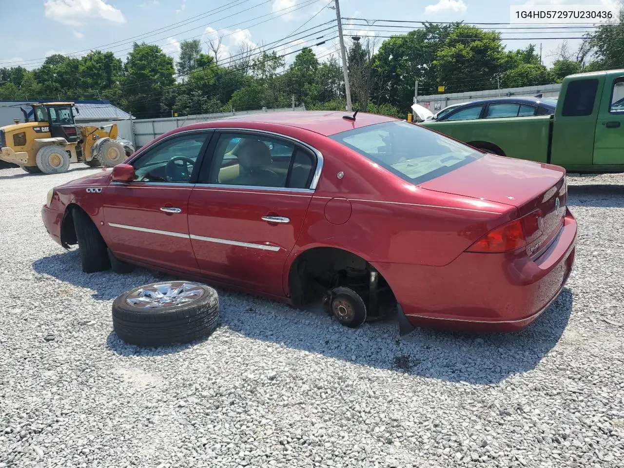 2007 Buick Lucerne Cxl VIN: 1G4HD57297U230436 Lot: 61572275