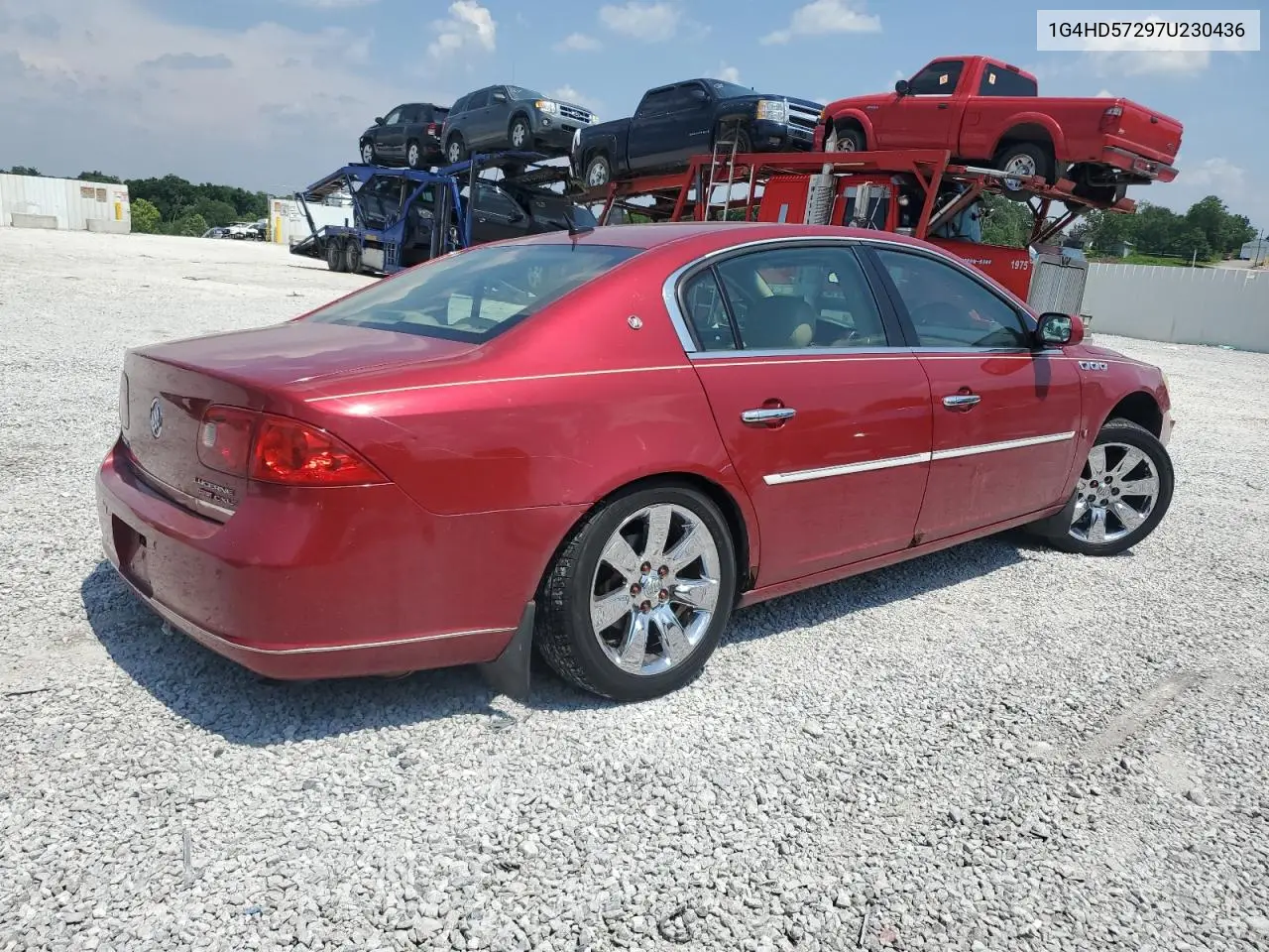 2007 Buick Lucerne Cxl VIN: 1G4HD57297U230436 Lot: 61572275