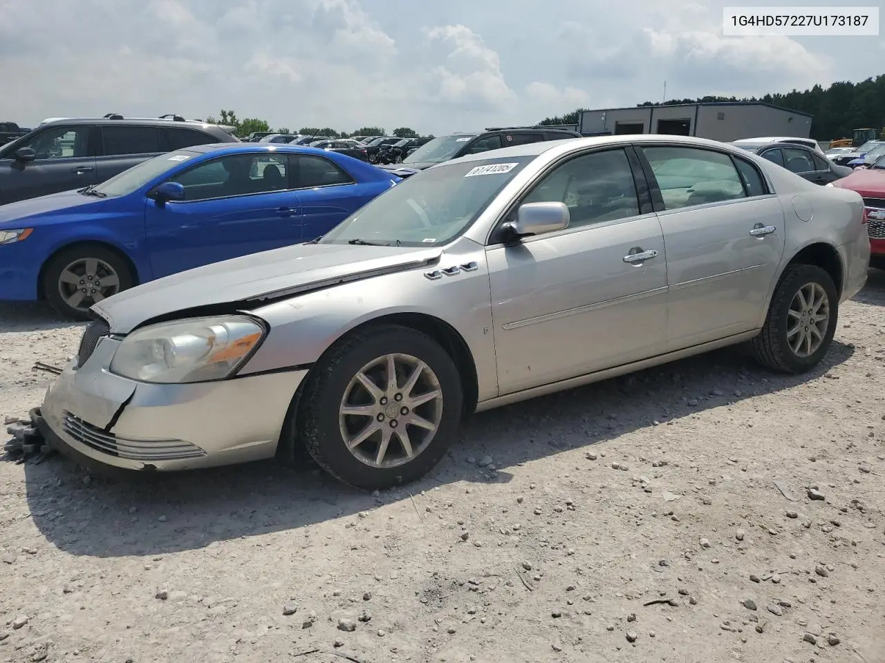 2007 Buick Lucerne Cxl VIN: 1G4HD57227U173187 Lot: 61741205