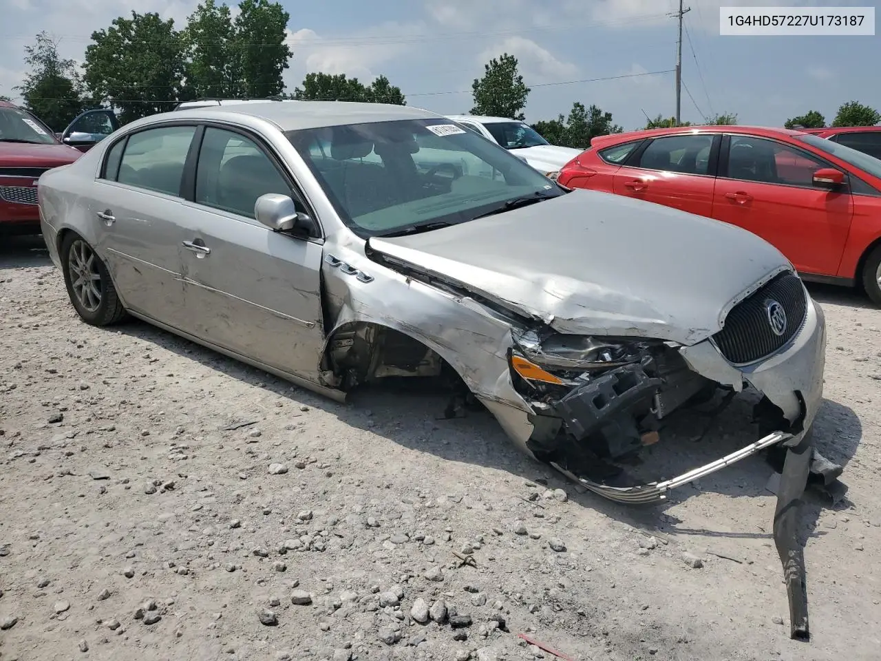 2007 Buick Lucerne Cxl VIN: 1G4HD57227U173187 Lot: 61741205