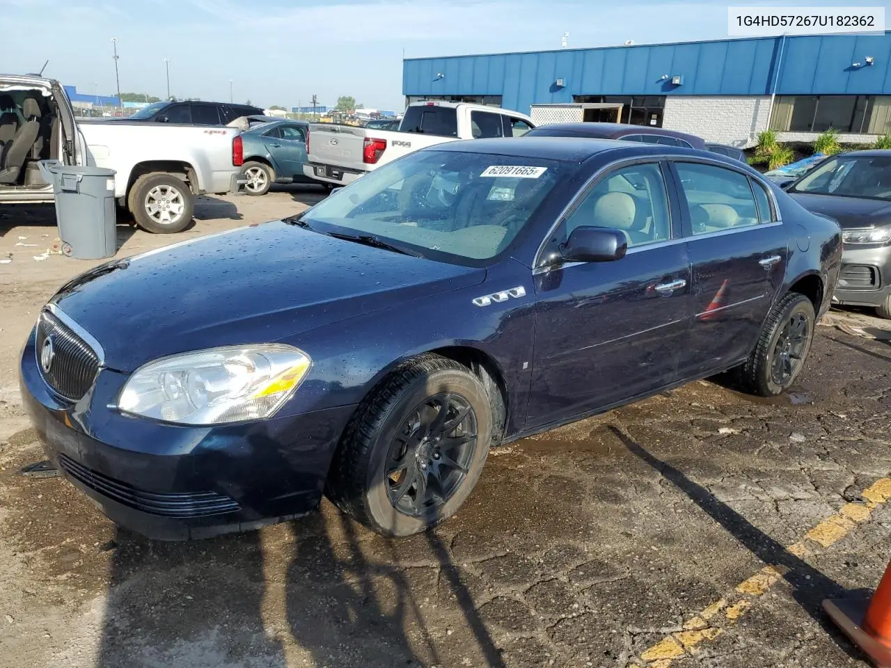2007 Buick Lucerne Cxl VIN: 1G4HD57267U182362 Lot: 62091665