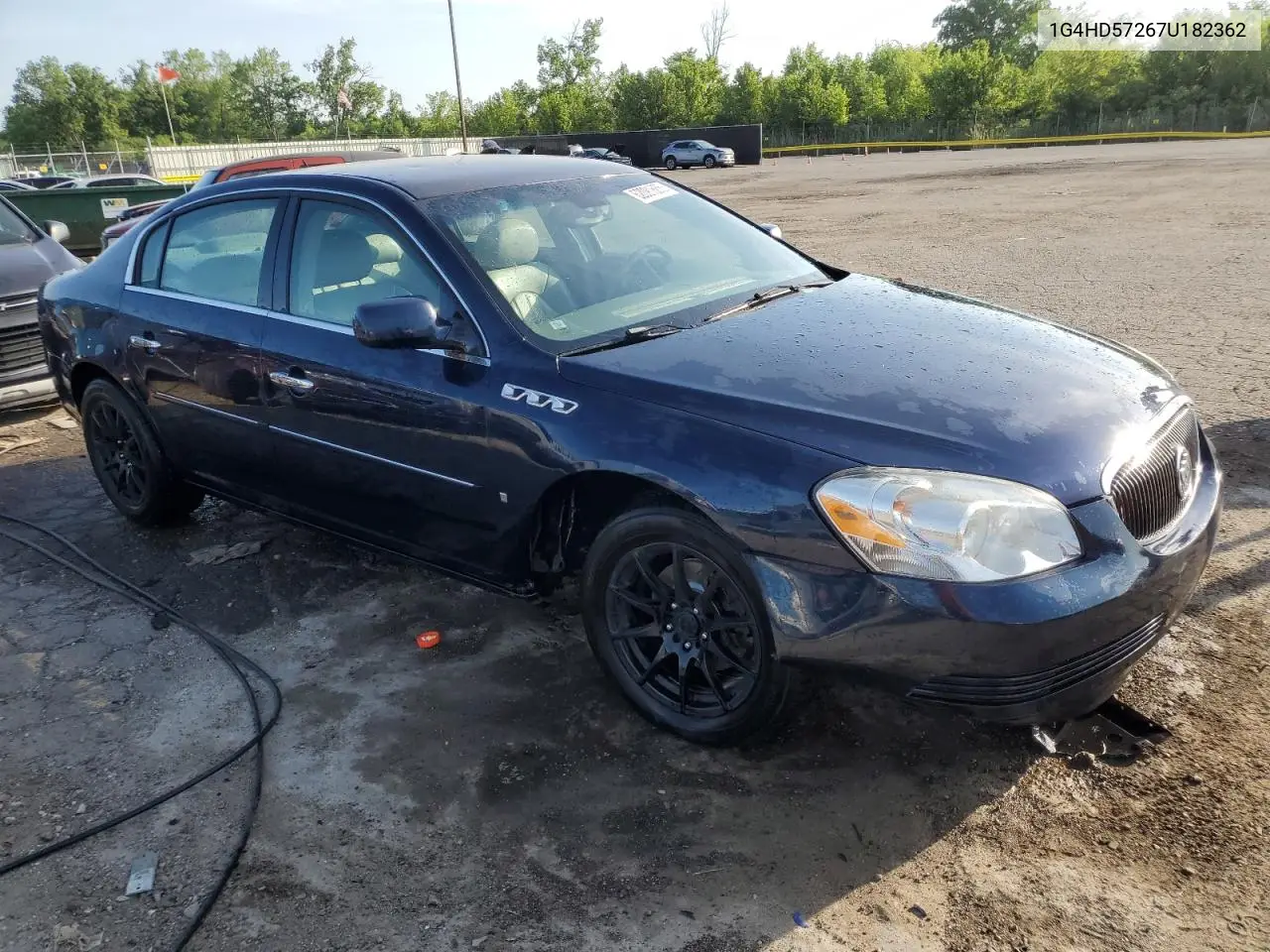 2007 Buick Lucerne Cxl VIN: 1G4HD57267U182362 Lot: 62091665