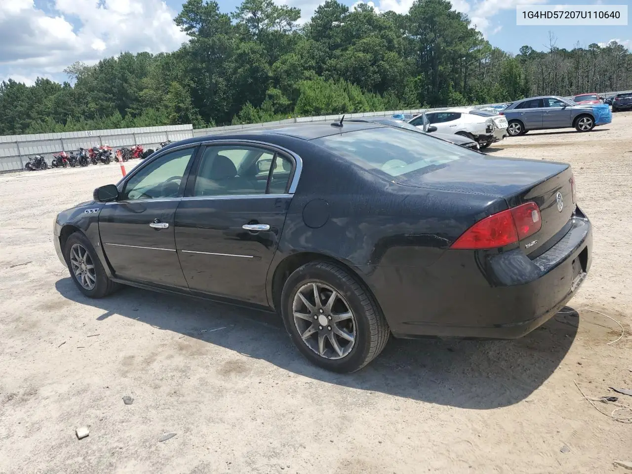 2007 Buick Lucerne Cxl VIN: 1G4HD57207U110640 Lot: 62151305