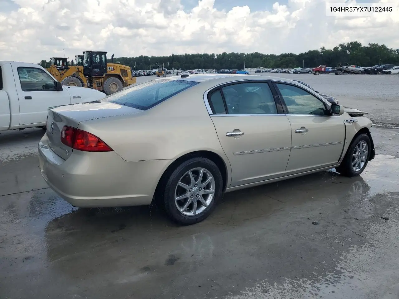 2007 Buick Lucerne Cxl VIN: 1G4HR57YX7U122445 Lot: 62313285