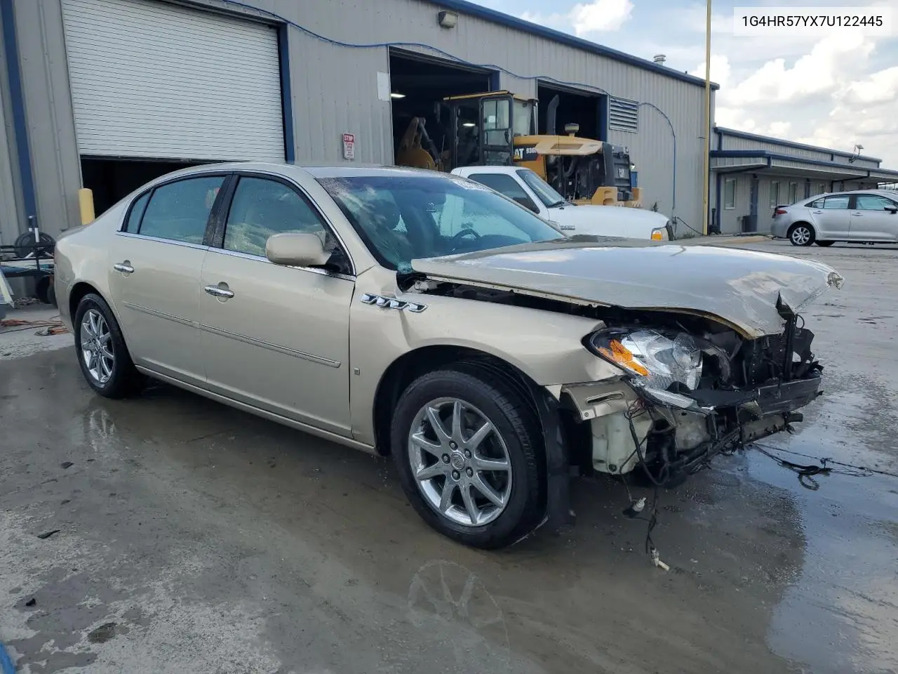 2007 Buick Lucerne Cxl VIN: 1G4HR57YX7U122445 Lot: 62313285