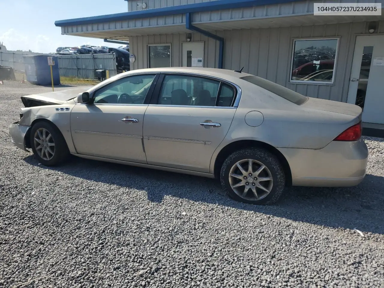 2007 Buick Lucerne Cxl VIN: 1G4HD57237U234935 Lot: 62361135
