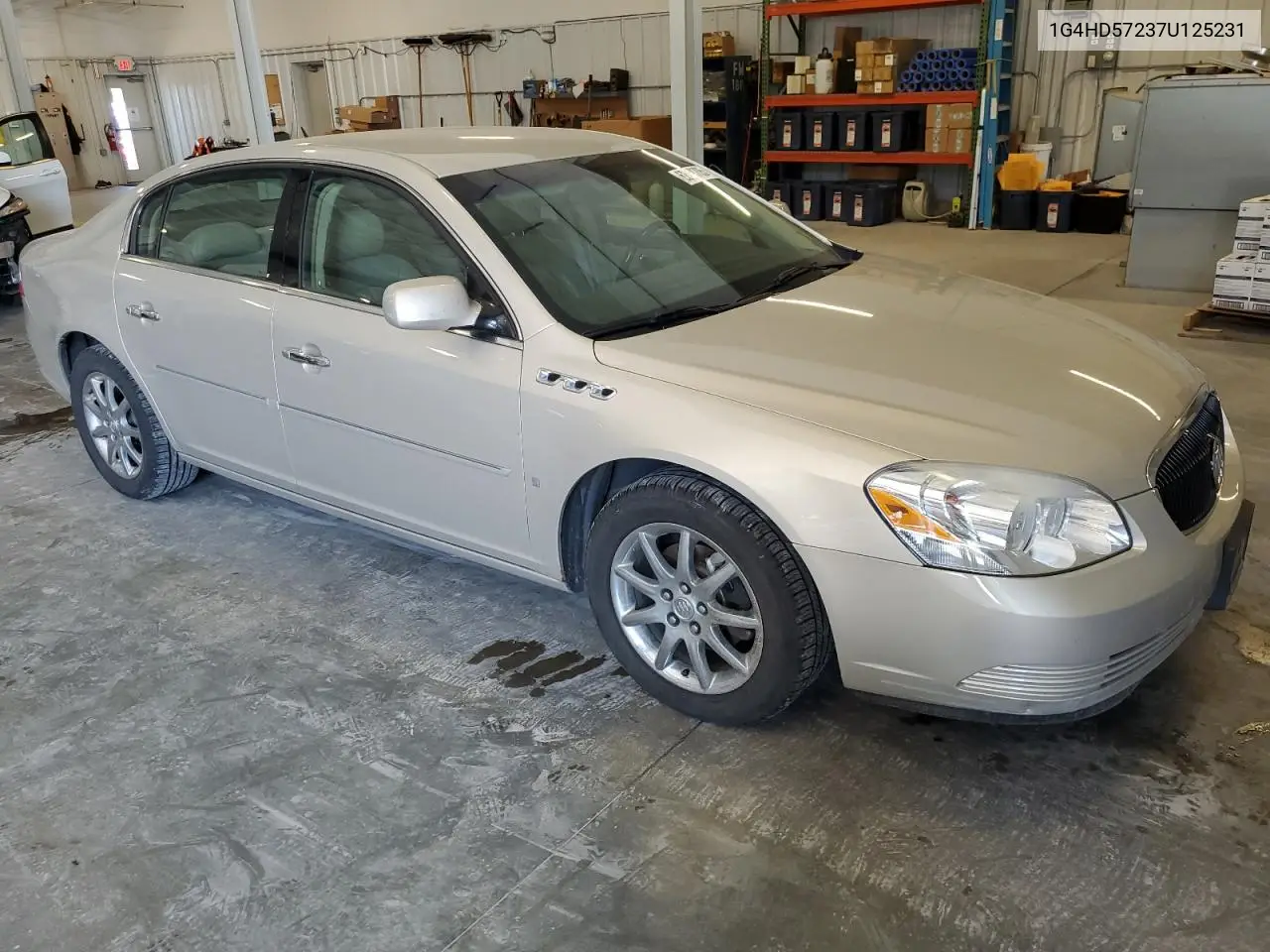 2007 Buick Lucerne Cxl VIN: 1G4HD57237U125231 Lot: 62448705