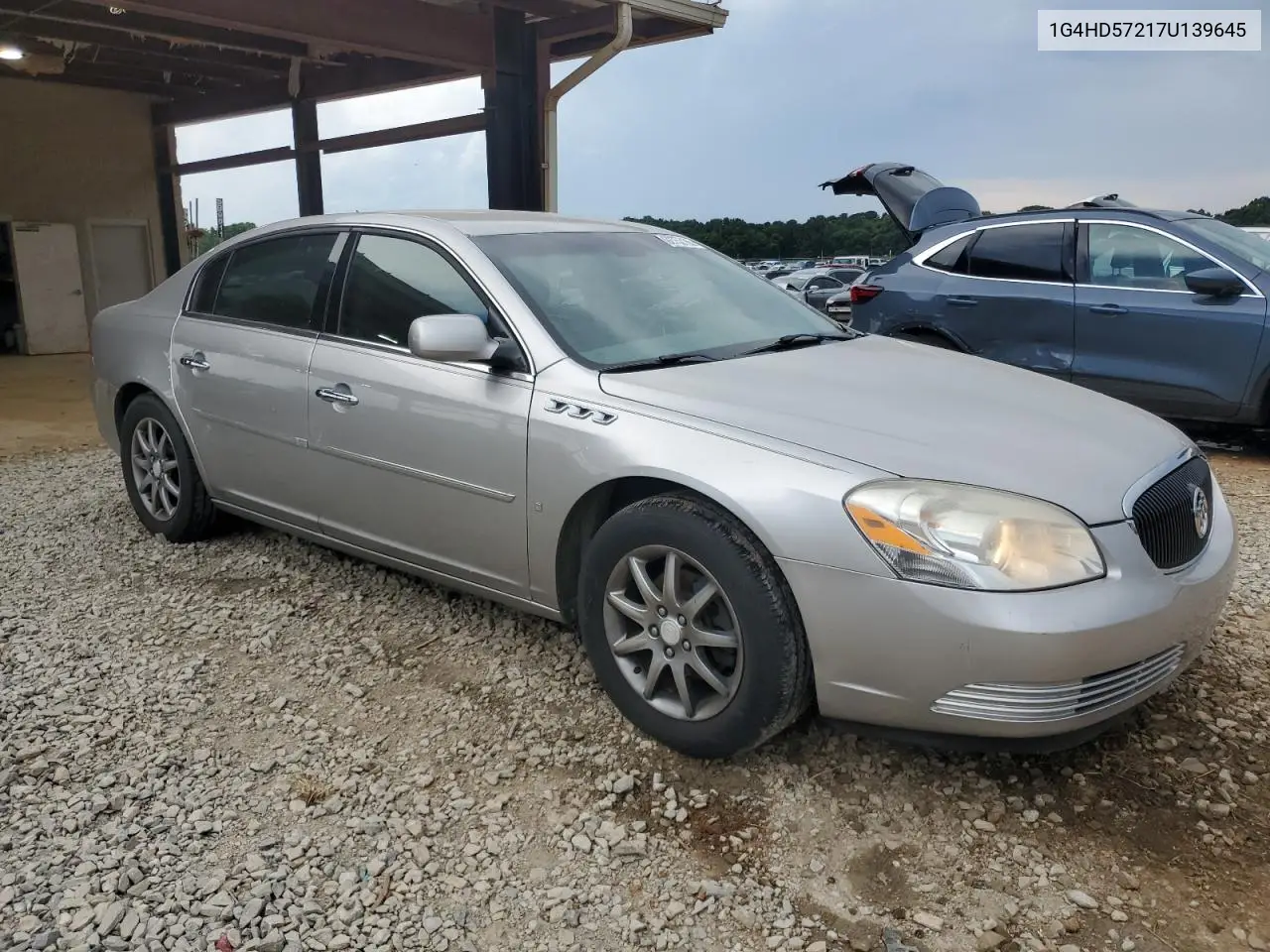 2007 Buick Lucerne Cxl VIN: 1G4HD57217U139645 Lot: 62753165