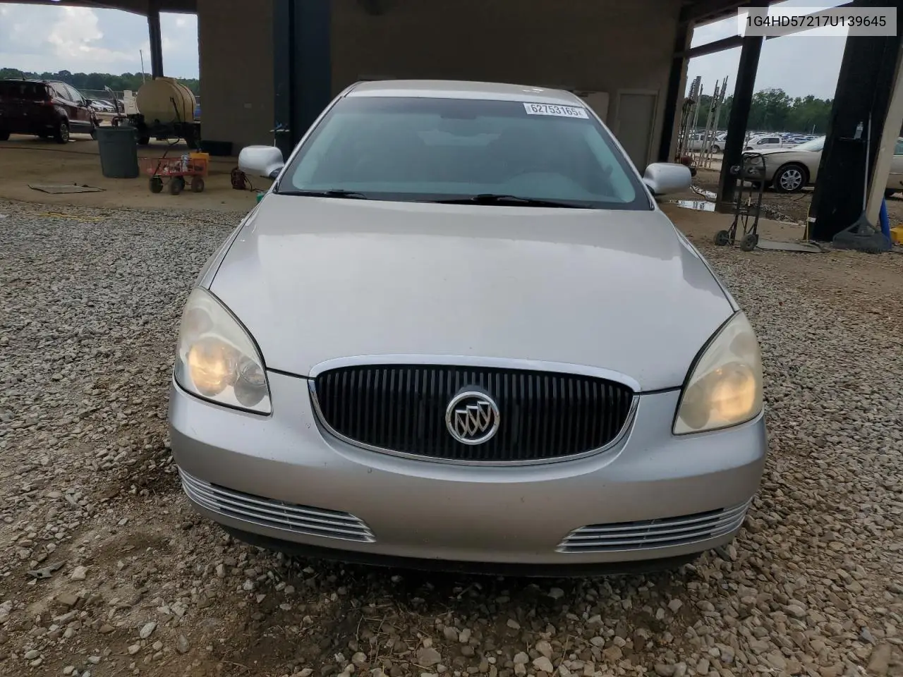 2007 Buick Lucerne Cxl VIN: 1G4HD57217U139645 Lot: 62753165