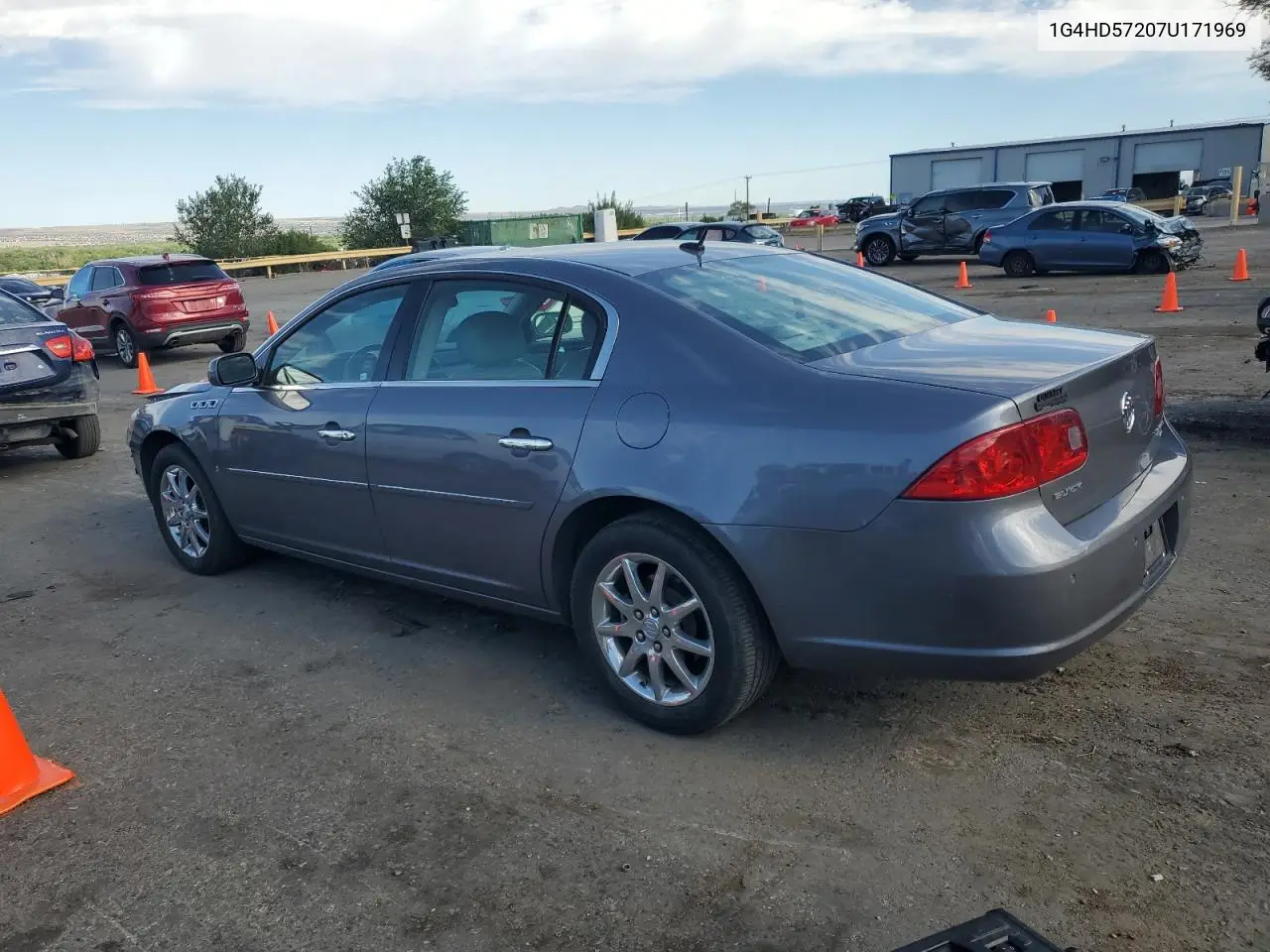 2007 Buick Lucerne Cxl VIN: 1G4HD57207U171969 Lot: 62773185