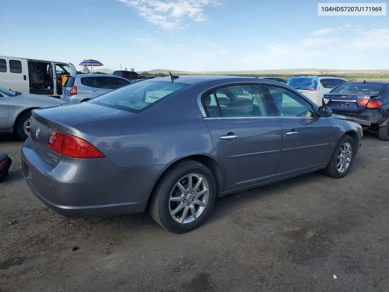 2007 Buick Lucerne Cxl VIN: 1G4HD57207U171969 Lot: 62773185