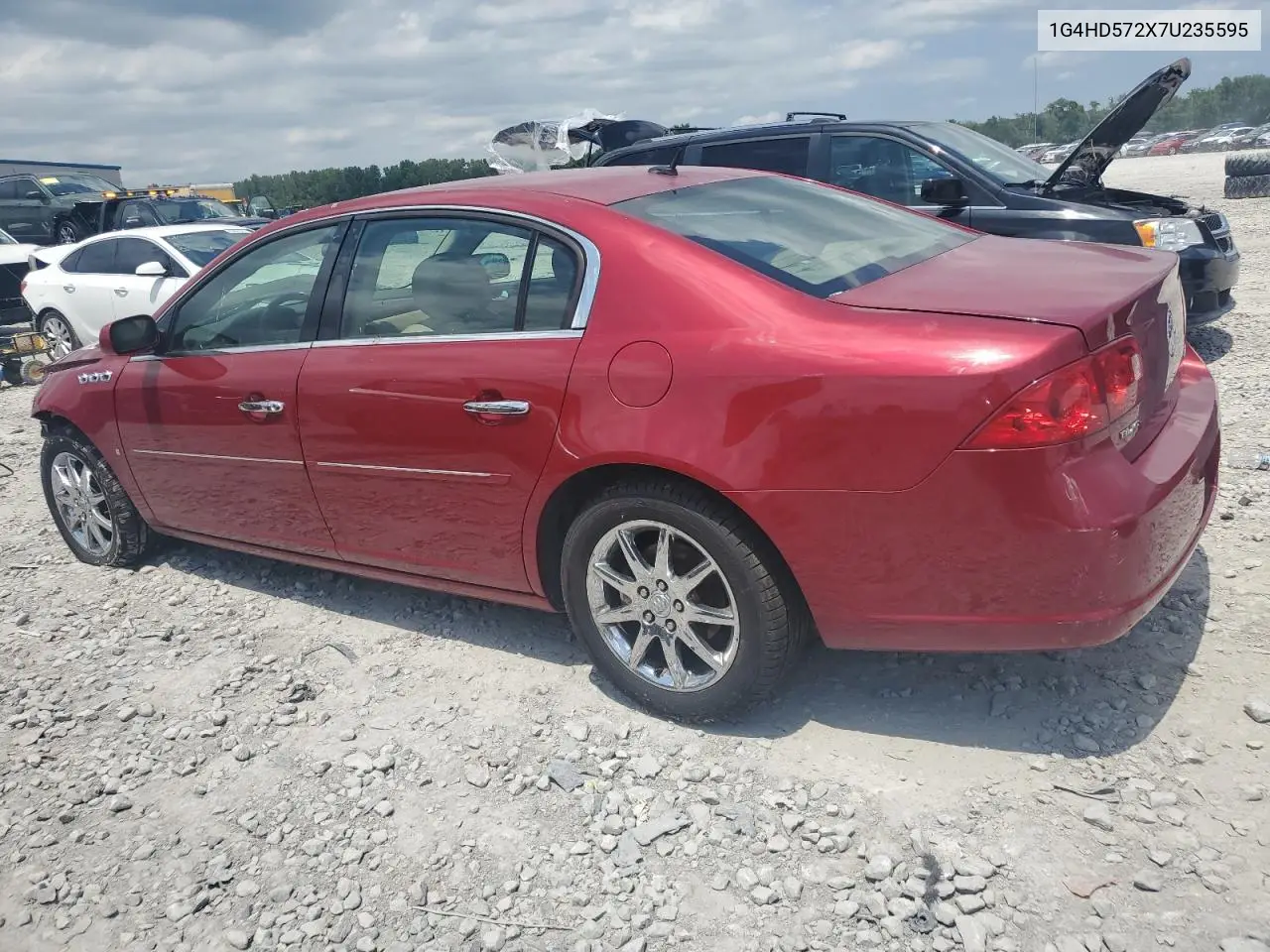 2007 Buick Lucerne Cxl VIN: 1G4HD572X7U235595 Lot: 63032215