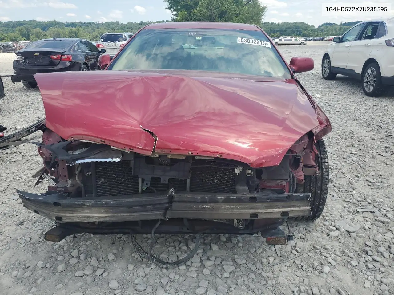 2007 Buick Lucerne Cxl VIN: 1G4HD572X7U235595 Lot: 63032215