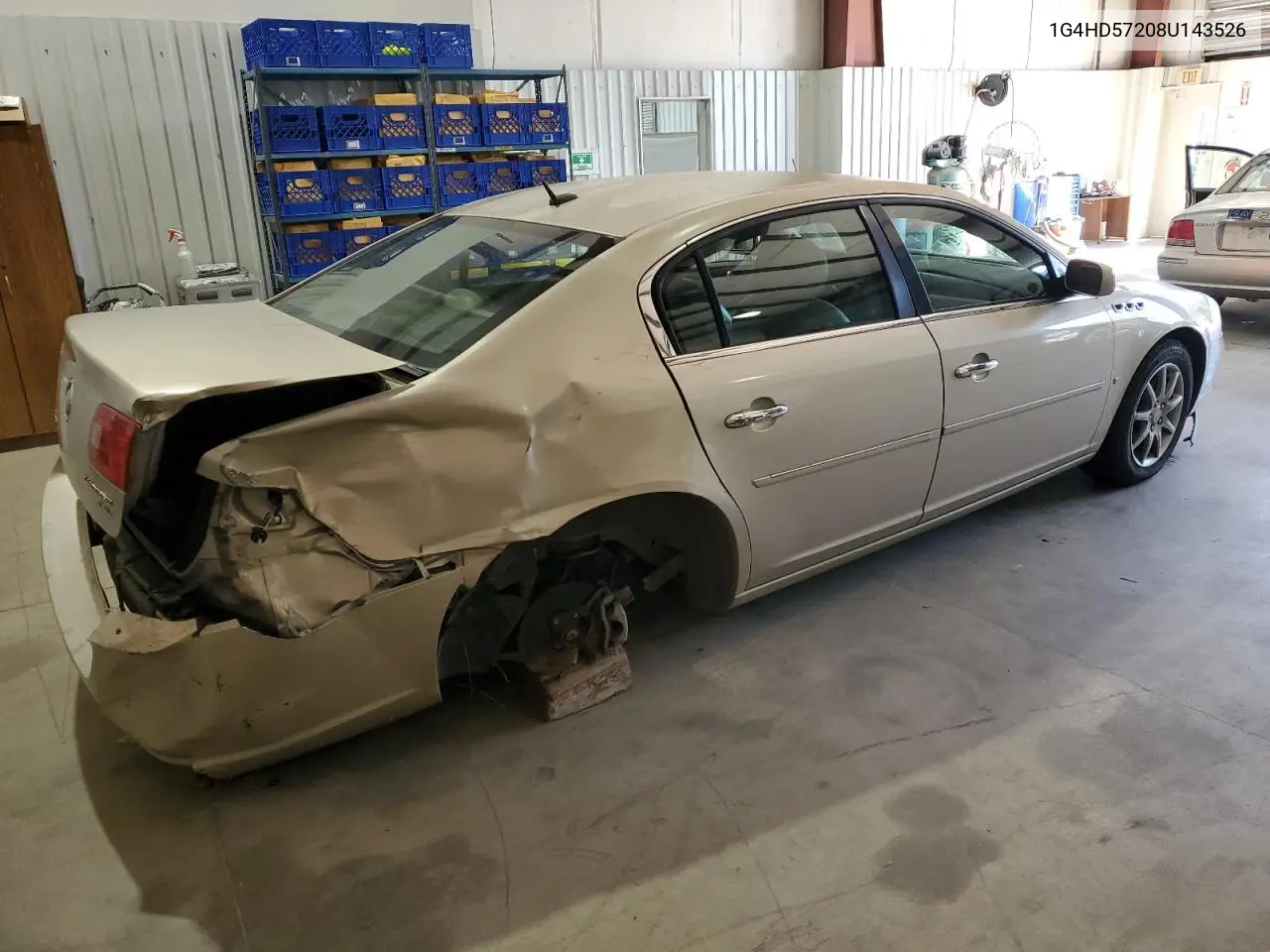 2008 Buick Lucerne Cxl VIN: 1G4HD57208U143526 Lot: 48430335
