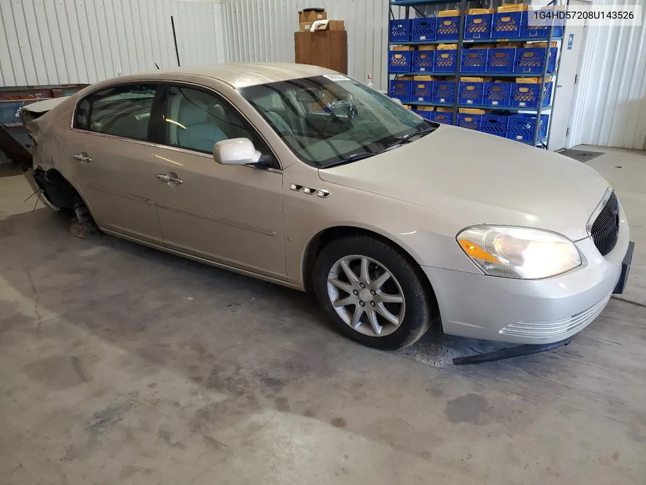 2008 Buick Lucerne Cxl VIN: 1G4HD57208U143526 Lot: 48430335