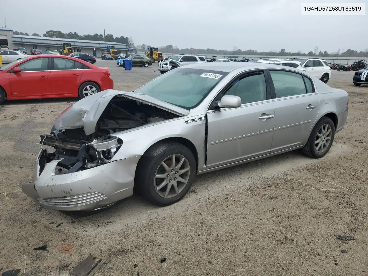 2008 Buick Lucerne Cxl VIN: 1G4HD57258U183519 Lot: 49147185